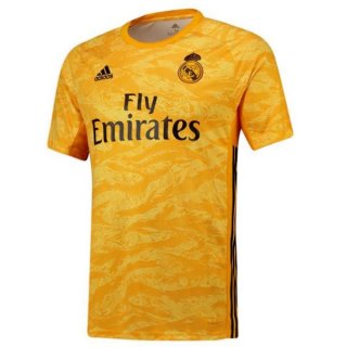 Maillot Real Madrid Domicile Gardien 2019 2020 Jaune