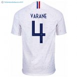 Maillot France Exterieur Varane 2018 Blanc