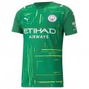 Thailande Maillot Manchester City Gardien 2021 2022 Vert