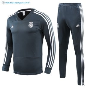 Survetement Real Madrid 2018 2019 Bleu Marine