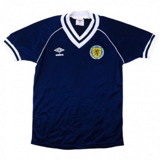 Maillot Écosse Domicile Retro 1982 Bleu Maillot Écosse Domicile Retro 1982 Bleu