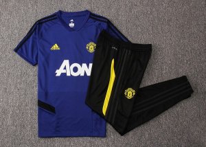 Entrainement Manchester United Ensemble Complet 2019 2020 Bleu