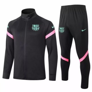Survetement Barcelona 2020 2021 Noir Rose Vert Survetement Barcelona 2020 2021 Noir Rose Vert