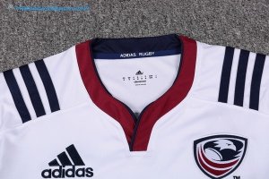 Maillot Rugby États-Unis Domicile 2017 2018 Blanc