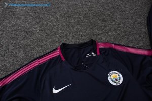 Entrainement Manchester City Conjunto Completo 2017 2018 Bleu Marine