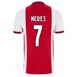 Maillot Ajax Domicile Van Neres 2019 2020 Rouge