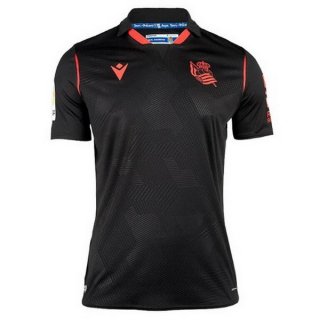 Thailande Maillot Real Sociedad Exterieur 2020 2021 Noir