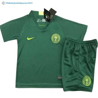 Maillot Nigeria Exterieur Ensemble De Enfant 2018 Vert