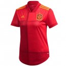 Maillot Espagne Domicile Femme 2020 Rouge