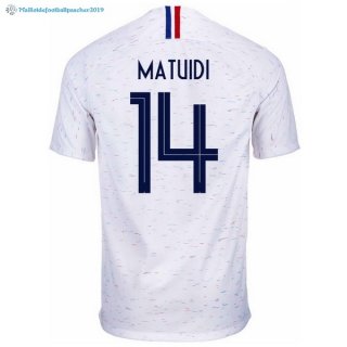 Maillot France Exterieur Matuidi 2018 Blanc Maillot France Exterieur Matuidi 2018 Blanc