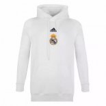 Sweat Shirt Capuche Real Madrid 2020 2021 Blanc