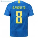 Maillot Brésil Exterieur R.Augusto 2018 Bleu