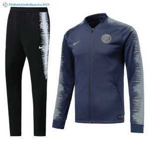 Survetement Inter Milan 2018 2019 Gris Bleu