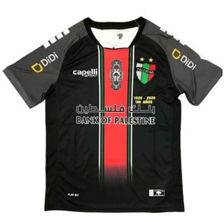 Thailande Maillot CD Palestino Domicile 2020 2021 Noir