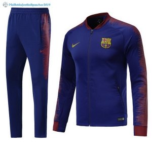 Survetement Barcelona 2018 2019 Bleu Rouge