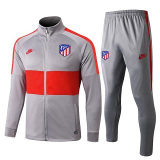 Survetement Atlético de Madrid 2019 2020 Gris Rouge Survetement Atlético de Madrid 2019 2020 Gris Rouge