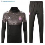 Survetement Bayern Munich 2017 2018 Gris Marron