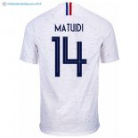 Maillot France Exterieur Matuidi 2018 Blanc