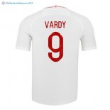 Maillot Angleterre Domicile Vardy 2018 Blanc