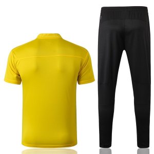 Polo Ensemble Complet Borussia Dortmund 2019 2020 Jaune Noir