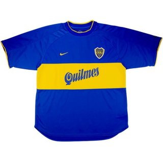 Thailande Maillot Boca Juniors Domicile Retro 2000 2001 Bleu Thailande Maillot Boca Juniors Domicile Retro 2000 2001 Bleu