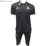 Polo Real Madrid Ensemble Complet 2017 2018 Noir