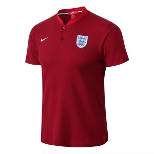 Polo Angleterre Ensemble Complet 2018 Rouge