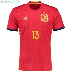 Maillot Espagne Domicile Mata 2016