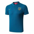 Polo Atlético de Madrid 2018 2019 Bleu