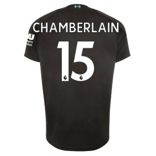 Maillot Liverpool NO.15 Chamberlain Third 2019 2020 Noir