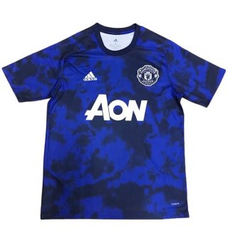 Entrainement Manchester United 2019 2020 Bleu Marine