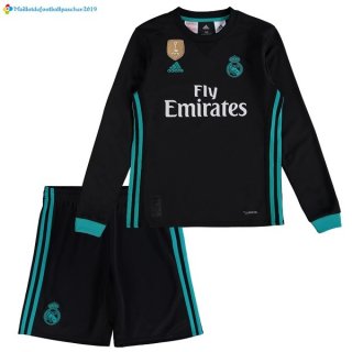 Maillot Real Madrid Exterieur ML Enfant 2017 2018