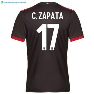 Maillot Milan Third C.Zapata 2017 2018 Maillot Milan Third C.Zapata 2017 2018