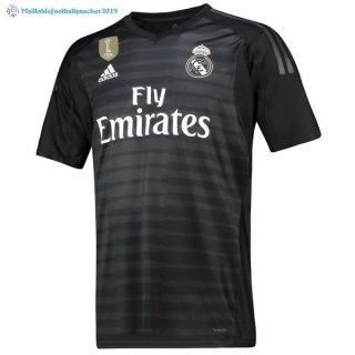 Maillot Real Madrid Domicile Gardien 2018 2019 Noir