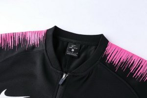 Survetement Enfant Paris Saint Germain 2018 2019 Rose Noir