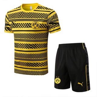 Maillot Entrainement Borussia Dortmund Ensemble Complet 2022 2023 Jaune Maillot Entrainement Borussia Dortmund Ensemble Complet 2022 2023 Jaune