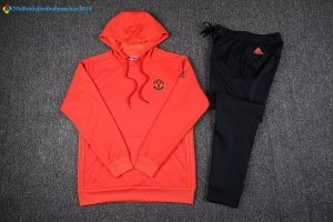 Survetement Manchester United 2017 2018 Orange