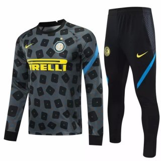 Survetement Inter Milan 2020 2021 Gris Noir Survetement Inter Milan 2020 2021 Gris Noir