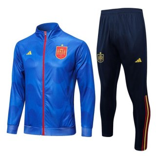 Survetement Espagne 2022 2023 Bleu Rouge Survetement Espagne 2022 2023 Bleu Rouge