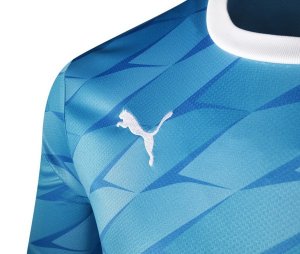 Thailande Maillot Marseille Exterieur 2019 2020 Bleu Clair