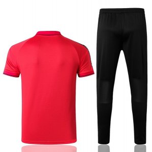 Polo Ensemble Complet Real Madrid 2019 2020 Rouge Noir