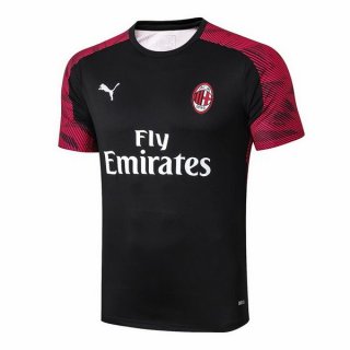 Entrainement AC Milan 2019 2020 Rouge Noir Entrainement AC Milan 2019 2020 Rouge Noir