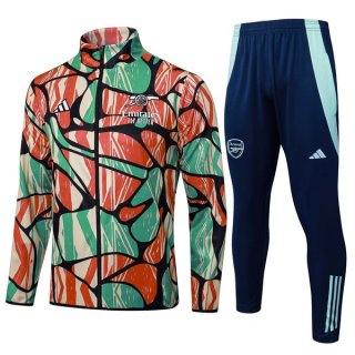 Survetement Arsenal 2025-2026 Vert Rouge Survetement Arsenal 2025-2026 Vert Rouge