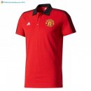 Polo Manchester United 2017 2018 Rouge Noir