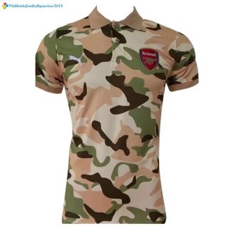 Polo Arsenal 2017 2018 Marron