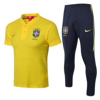 Polo Brésil Ensemble Complet 2018 Jaune Polo Brésil Ensemble Complet 2018 Jaune