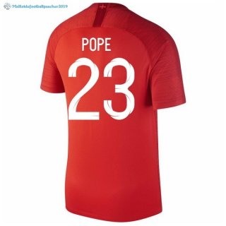 Maillot Angleterre Exterieur Pope 2018 Rouge Maillot Angleterre Exterieur Pope 2018 Rouge