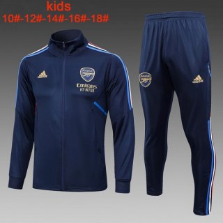 Enfant Survetement Arsenal 2024 Bleu 2 Enfant Survetement Arsenal 2024 Bleu 2