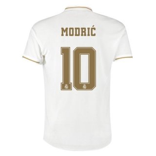 Maillot Real Madrid NO.10 Modric Domicile 2019 2020 Blanc Maillot Real Madrid NO.10 Modric Domicile 2019 2020 Blanc