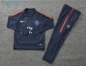 Survetement Paris Saint Germain Enfant 2017 2018 Bleu